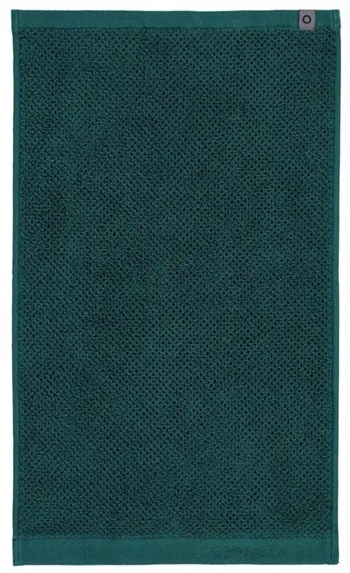 Essenza håndklæde - 50x100 cm - Mørkegrøn - 100% økologisk bomuld - Connect uni bløde håndklæder